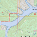 US Forest Service - Topo Cape Fair, MO FSTopo Legacy digital map