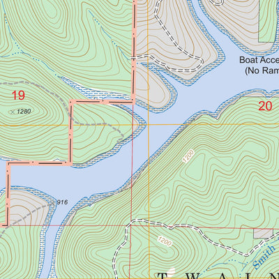 US Forest Service - Topo Cape Fair, MO FSTopo Legacy digital map