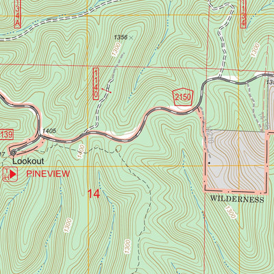 US Forest Service - Topo Cape Fair, MO FSTopo Legacy digital map