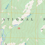 US Forest Service - Topo Cape Horn Lakes, ID FSTopo Legacy digital map