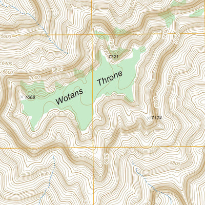 US Forest Service - Topo Cape Royal, AZ FSTopo Legacy digital map