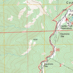 US Forest Service - Topo Capilla Peak, NM FSTopo Legacy digital map