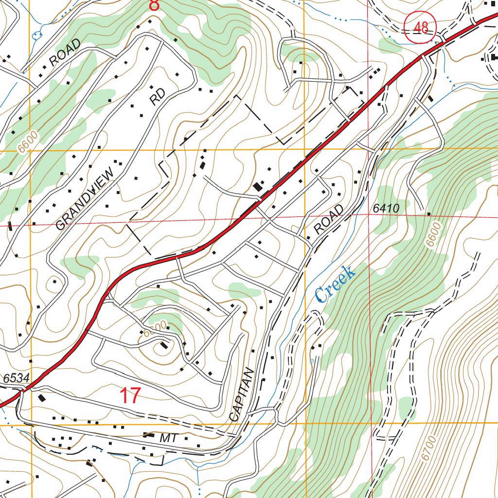Capitan, NM FSTopo Legacy Map by US Forest Service - Topo | Avenza