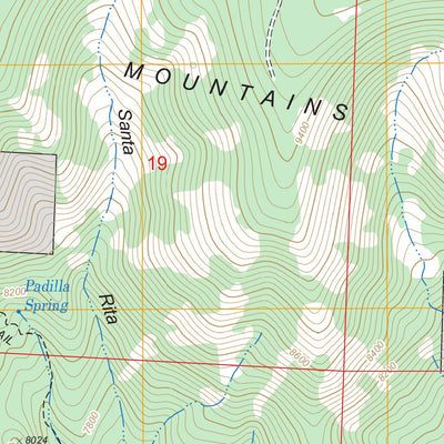 US Forest Service - Topo Capitan Pass, NM FSTopo Legacy digital map