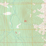 US Forest Service - Topo Capitol Peak, CO FSTopo Legacy digital map