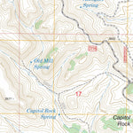 US Forest Service - Topo Capitol Rock, MT - SD FSTopo Legacy digital map