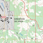 US Forest Service - Topo Caples Lake, CA FSTopo Legacy digital map
