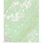 US Forest Service - Topo Capon Springs, WV - VA FSTopo Legacy digital map