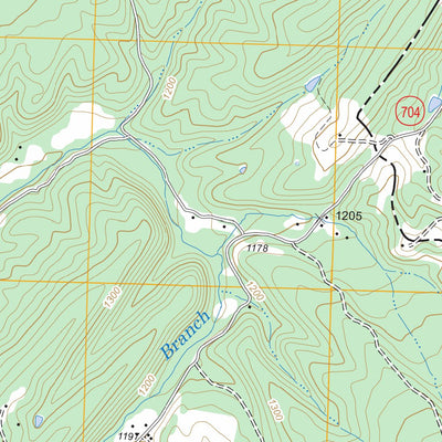 US Forest Service - Topo Capon Springs, WV - VA FSTopo Legacy digital map