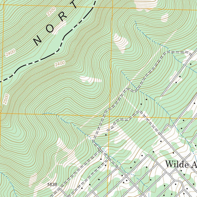 US Forest Service - Topo Capon Springs, WV - VA FSTopo Legacy digital map