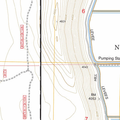 US Forest Service - Topo Captain Jacks Stronghold, CA FSTopo Legacy digital map