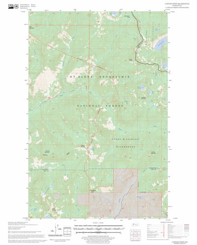 US Forest Service - Topo Captain Point, WA FSTopo Legacy digital map