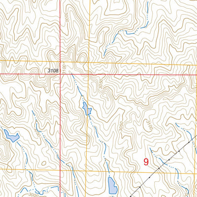 US Forest Service - Topo Caputa SW, SD FSTopo Legacy digital map