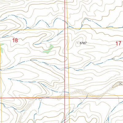 US Forest Service - Topo Carbon Springs, NM FSTopo Legacy digital map
