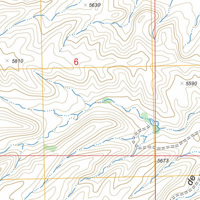 US Forest Service - Topo Carbon Springs, NM FSTopo Legacy digital map