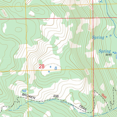 US Forest Service - Topo Carbonate, CO FSTopo Legacy digital map