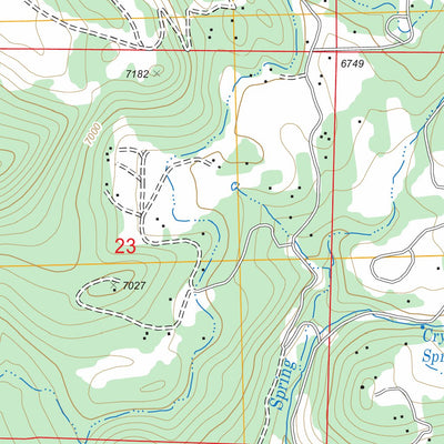 US Forest Service - Topo Carbondale, CO FSTopo Legacy digital map