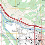 US Forest Service - Topo Carbondale, CO FSTopo Legacy digital map