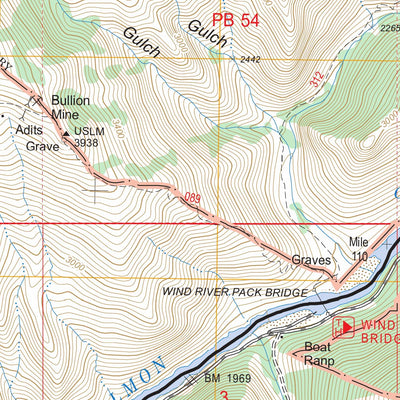 US Forest Service - Topo Carey Dome, ID FSTopo Legacy digital map