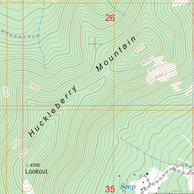 US Forest Service - Topo Careywood, ID FSTopo Legacy digital map