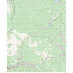 US Forest Service - Topo Caribou, CA FSTopo Legacy digital map