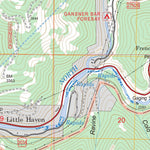 US Forest Service - Topo Caribou, CA FSTopo Legacy digital map