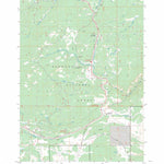 US Forest Service - Topo Caribou Creek, WY FSTopo Legacy digital map
