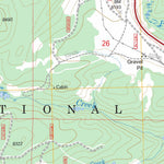 US Forest Service - Topo Caribou Creek, WY FSTopo Legacy digital map