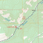 US Forest Service - Topo Caribou Creek, WY FSTopo Legacy digital map