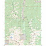 US Forest Service - Topo Caribou Lake, CA FSTopo Legacy digital map