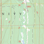 US Forest Service - Topo Caribou Lake, CA FSTopo Legacy digital map