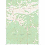 US Forest Service - Topo Caribou Peak, MT FSTopo Legacy digital map