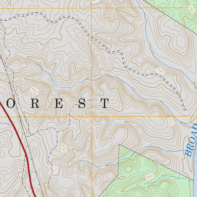 US Forest Service - Topo Carlisle, SC FSTopo Legacy digital map