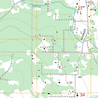 US Forest Service - Topo Carlsborg, WA FSTopo Legacy digital map