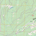 US Forest Service - Topo Carlton Lake, MT FSTopo Legacy digital map