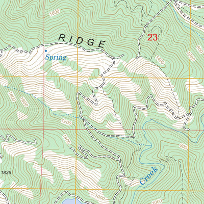 US Forest Service - Topo Carmel Valley, CA FSTopo Legacy digital map