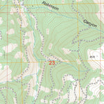US Forest Service - Topo Carney Butte, OR FSTopo Legacy digital map