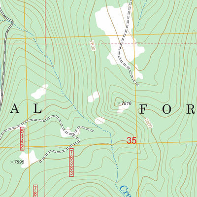 US Forest Service - Topo Carpp Ridge, MT FSTopo Legacy digital map