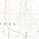 US Forest Service - Topo Carr Butte, CA - OR FSTopo Legacy digital map