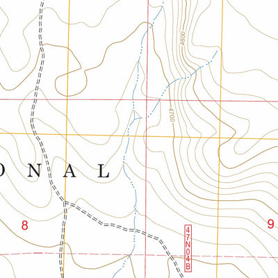 US Forest Service - Topo Carr Butte, CA - OR FSTopo Legacy digital map
