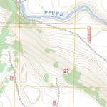 US Forest Service - Topo Carr Butte, CA - OR FSTopo Legacy digital map