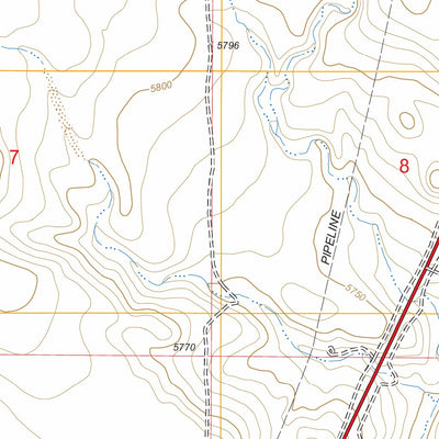 US Forest Service - Topo Carr East, CO - WY FSTopo Legacy digital map