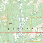 US Forest Service - Topo Carracas, CO FSTopo Legacy digital map