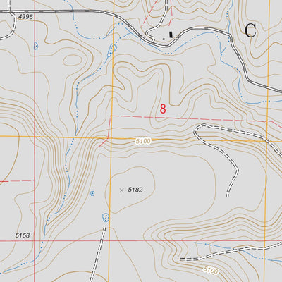 US Forest Service - Topo Carrizo Mountain, CO FSTopo Legacy digital map