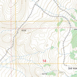 US Forest Service - Topo Carrizozo East, NM FSTopo Legacy digital map