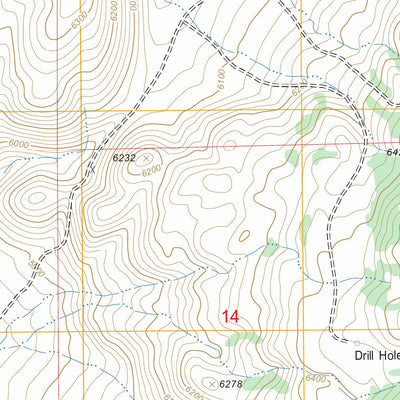 US Forest Service - Topo Carrizozo East, NM FSTopo Legacy digital map