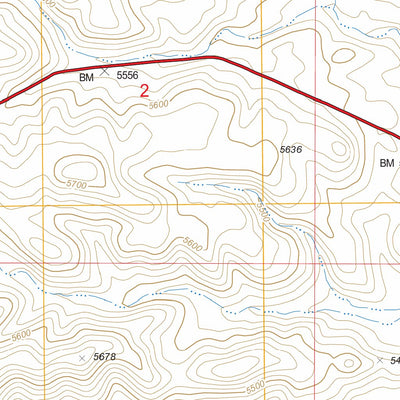 US Forest Service - Topo Carrizozo West, NM FSTopo Legacy digital map