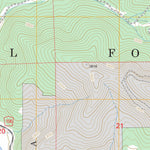 US Forest Service - Topo Carrville, CA FSTopo Legacy digital map