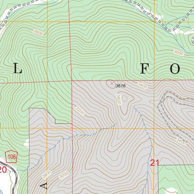 US Forest Service - Topo Carrville, CA FSTopo Legacy digital map