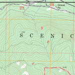 US Forest Service - Topo Carson, WA - OR FSTopo Legacy digital map